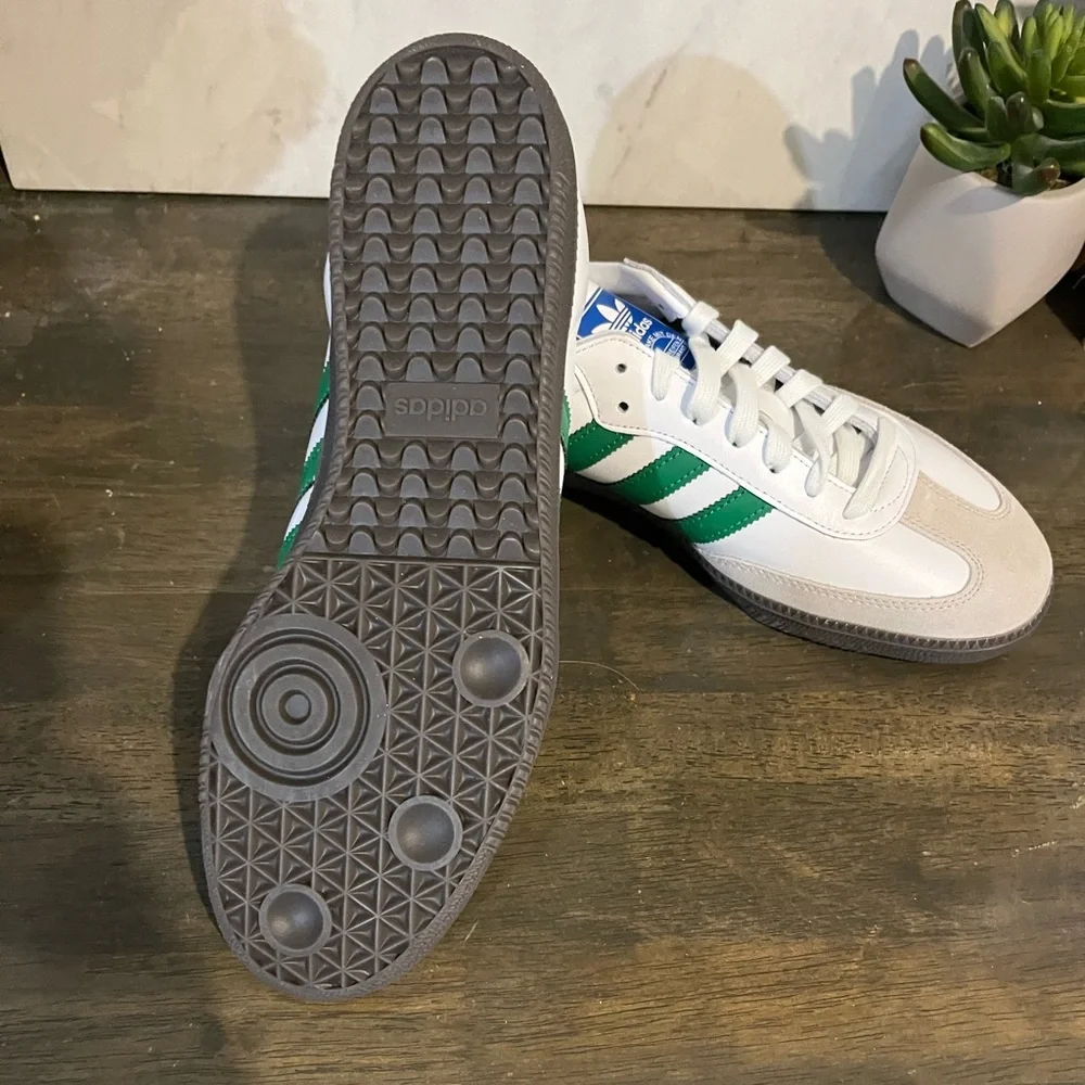 adidas Samba OG White/Green - Picture 12 of 12